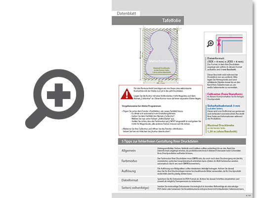 Product Bild hochwertige_tafelfolie_in_mensch-form_unbedruckt